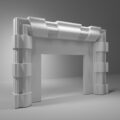 Late 17th CVDT Mantel 3