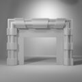 Late 17th CVDT Mantel 7