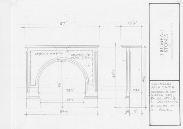 Victorian Arch Mantel Victorian Arch Mantel