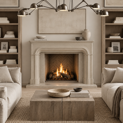 Palimpsest II Honed French Limestone (1)